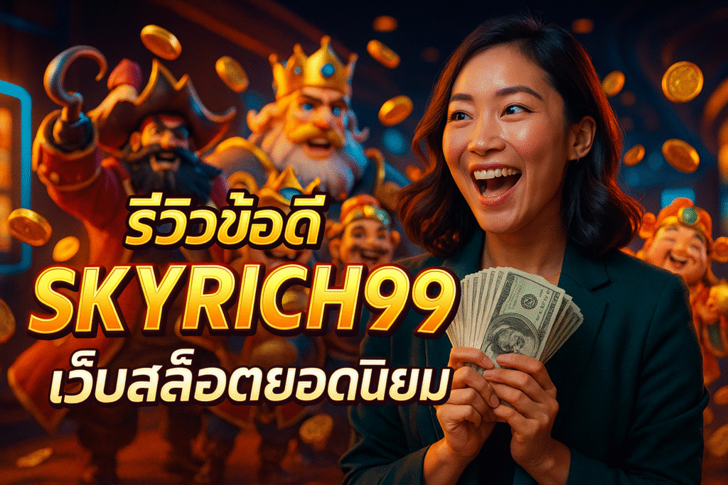 รีวิวข้อดี SKYRICH99 เว็บสล็อตยอดนิยม