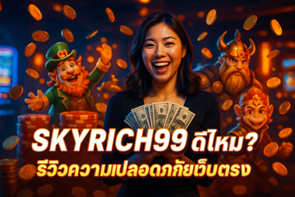 SKYRICH99 ดีไหม? รีวิวความปลอดภัยเว็บตรง