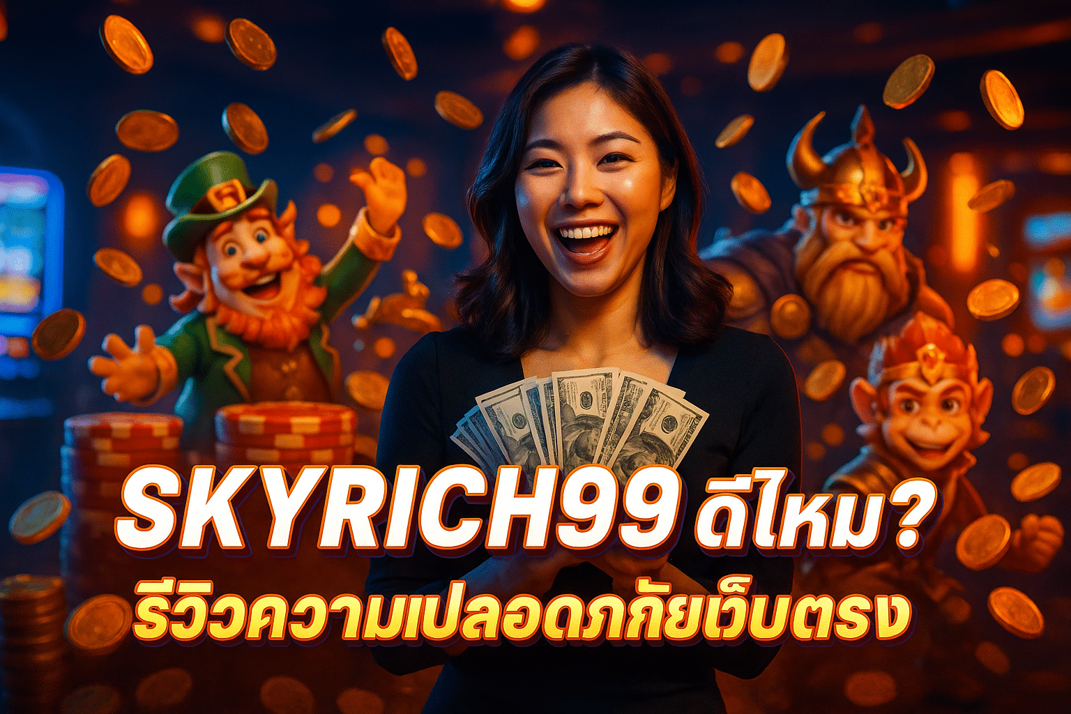 SKYRICH99 ดีไหม? รีวิวความปลอดภัยเว็บตรง